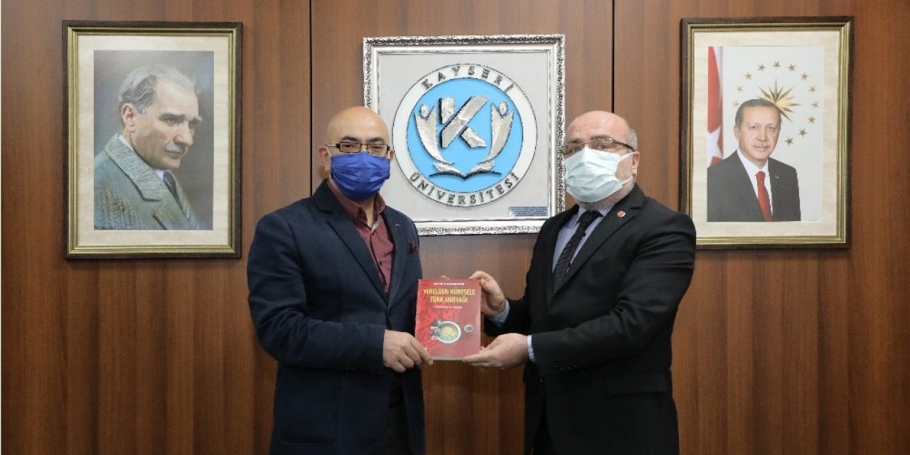 Erciyes A.ş. Yönetim Kurulu Başkanı Cıngı, Rektör Karamustafa’yı Ziyaret Etti