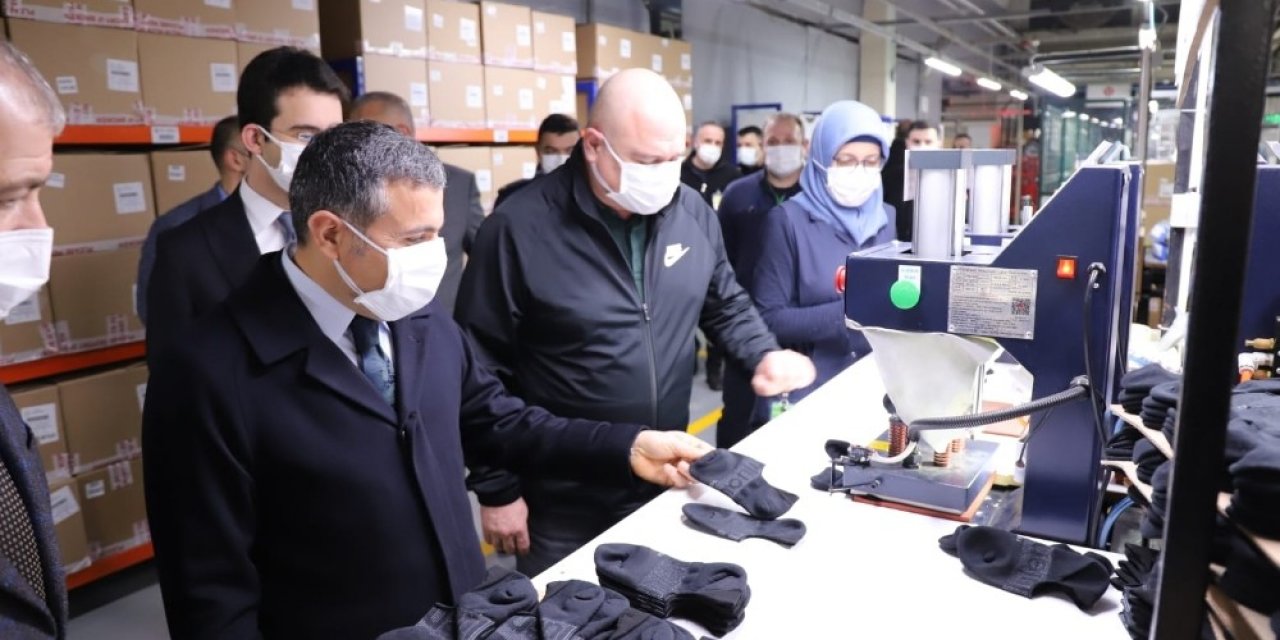 Vali Atay’dan Delta Alfa Fabrikasına Ziyaret