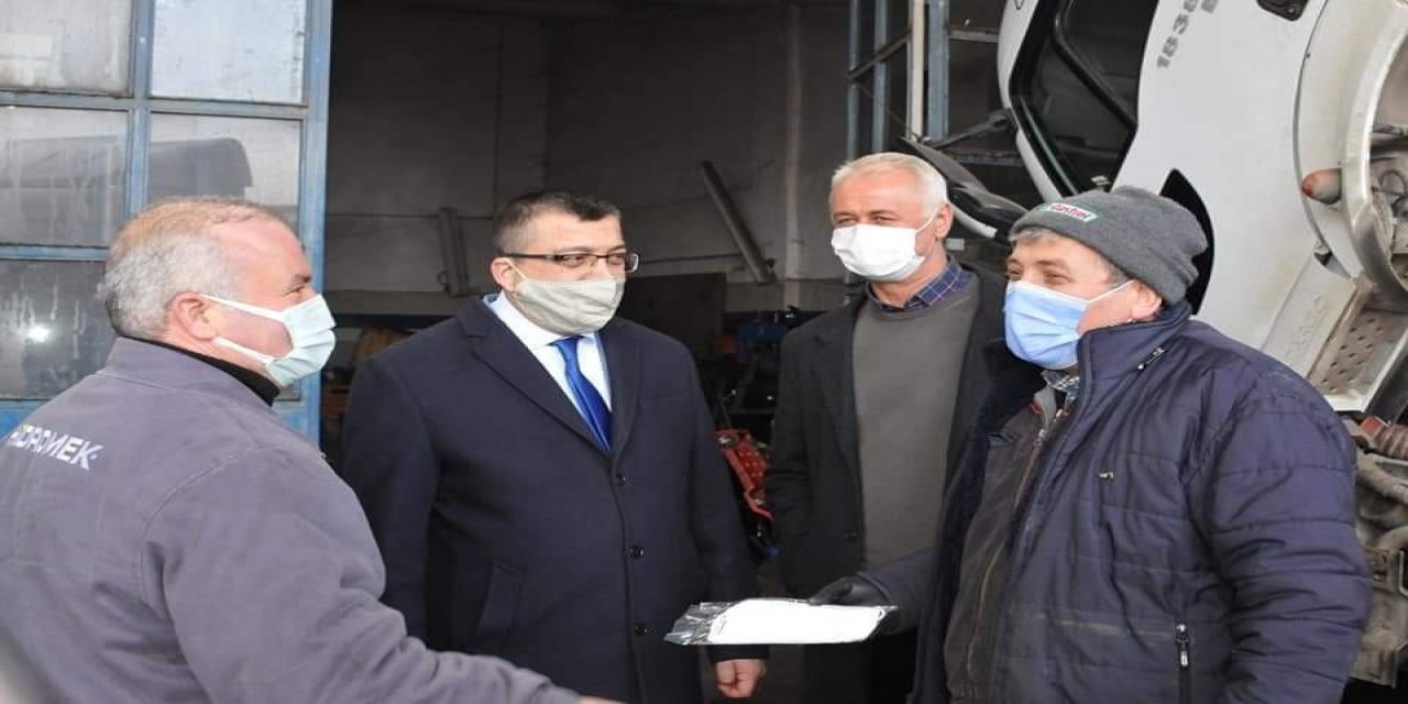 Başkan Öz’den Sanayi Esnafına Yol Müjdesi