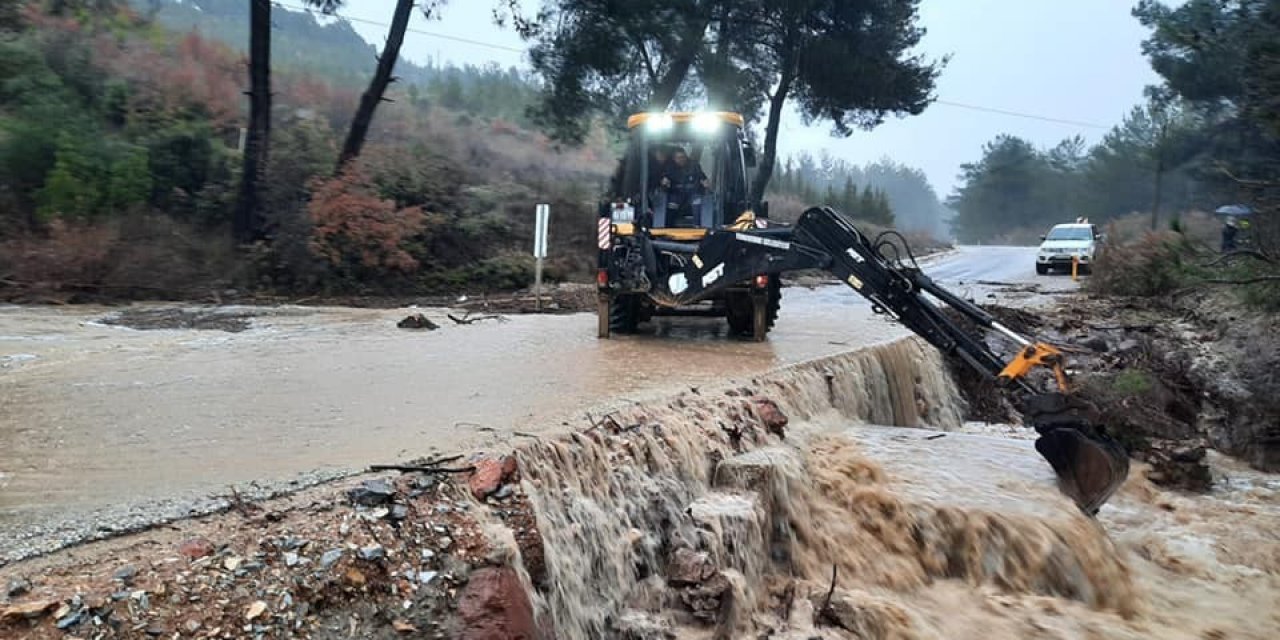Yunusemre’de Yağış Seferberliği