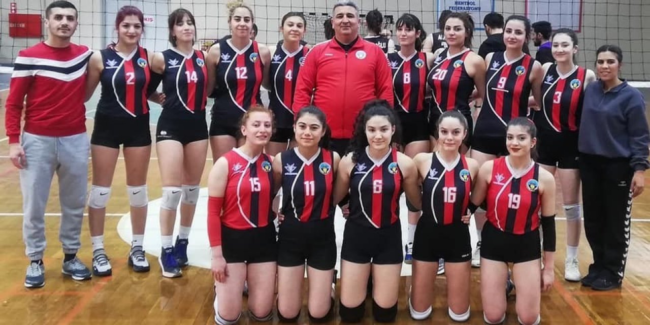 Turgutlu Belediyespor Genç Kızlar Voleybol Takımından İkinci Galibiyet