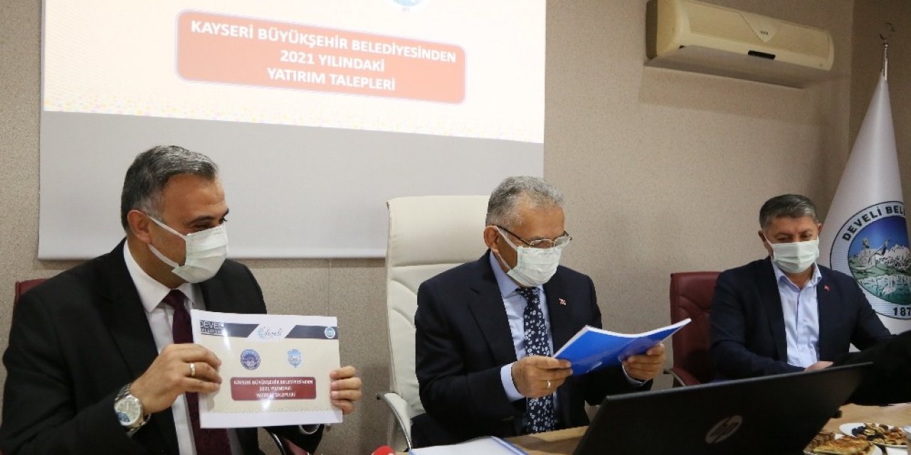 Başkan Büyükkılıç 2021 Yılı Talepleri İçin Develi’de
