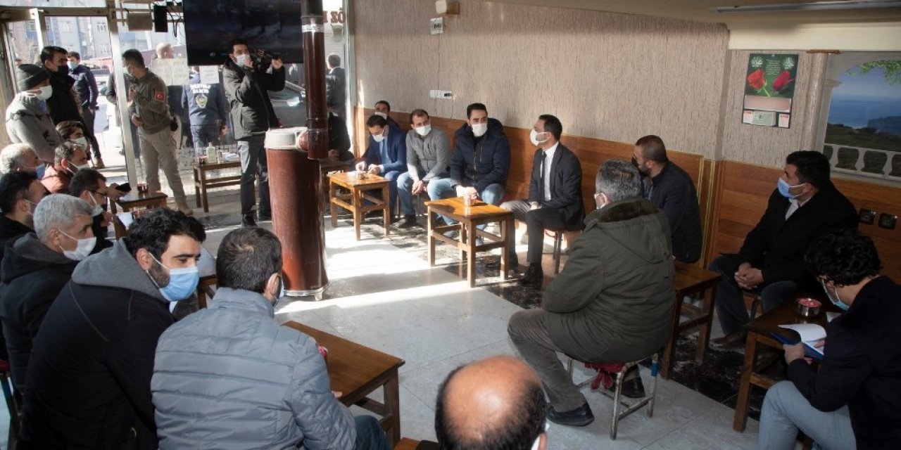 Başkan Vekili Aslan Esnafla Bir Araya Geldi
