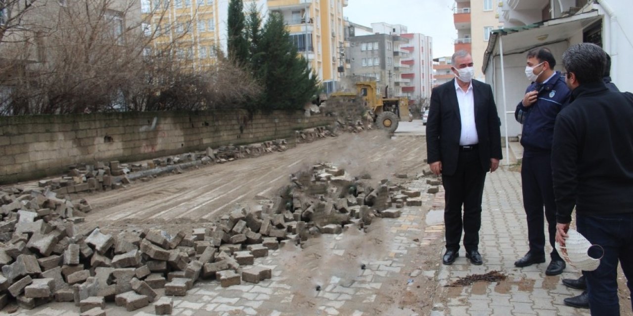 Kahta Belediyesi Yol İyileştirme Çalışmaları
