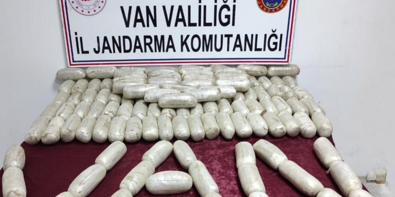 Van’da 68 Kilogram Eroin Ele Geçirildi
