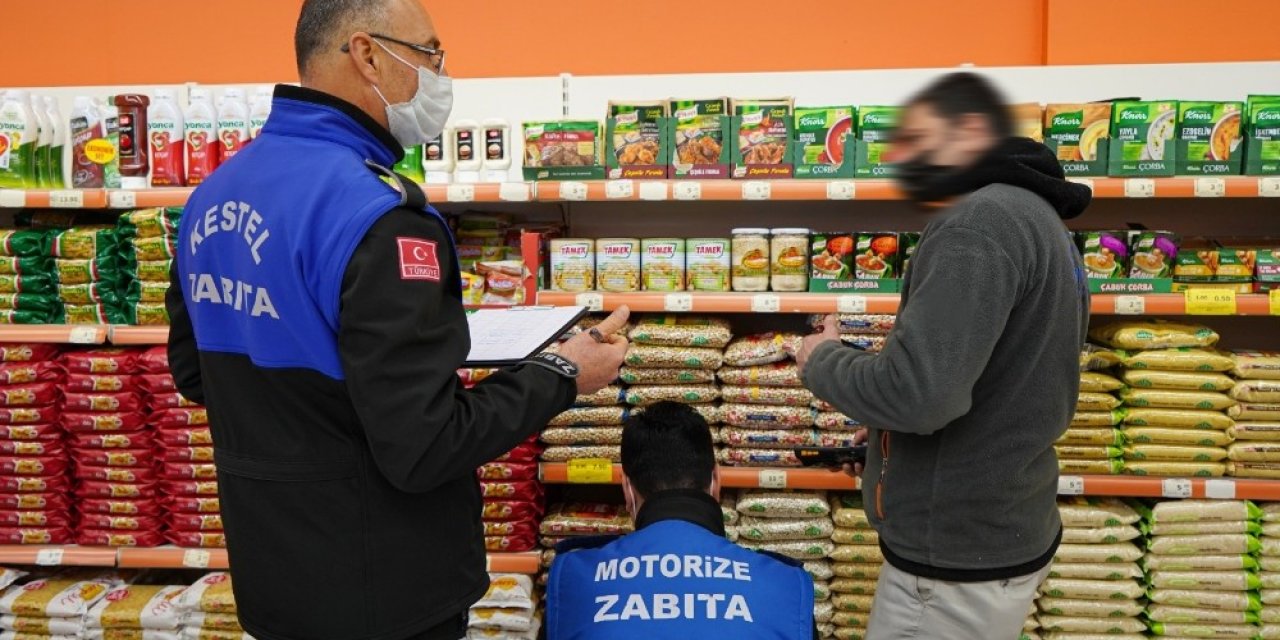 Kestel’de Hijyen Ve Fahiş Fiyat Denetimleri Aralıksız Sürüyor