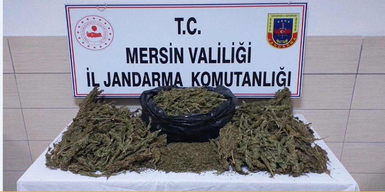 Mersin’de 13 Kilo Kubar Esrar Ele Geçirildi