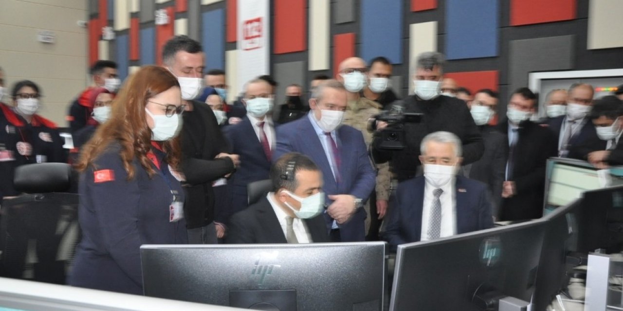 112 Acil Çağrı Merkezi Faaliyete Geçti