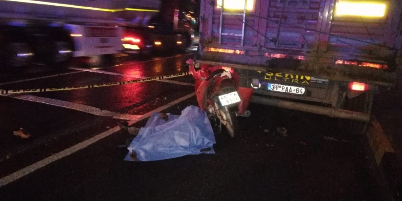 Manisa’da Motosiklet Kazası: 1 Ölü