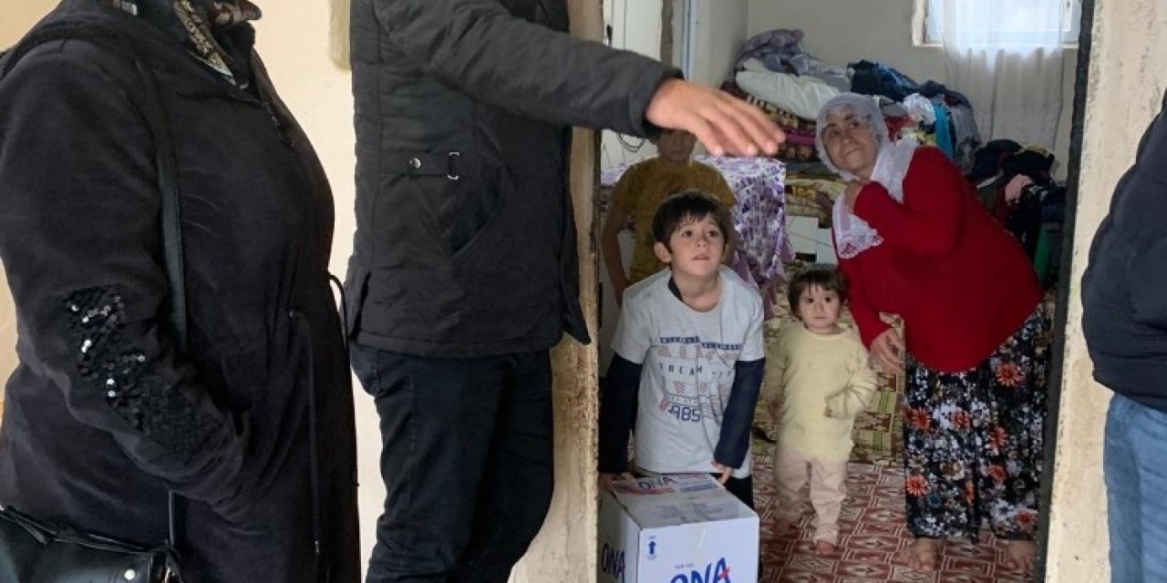 Uyuşturucuyla Mücadele Ekibinden Yetimlere Gıda Yardımı
