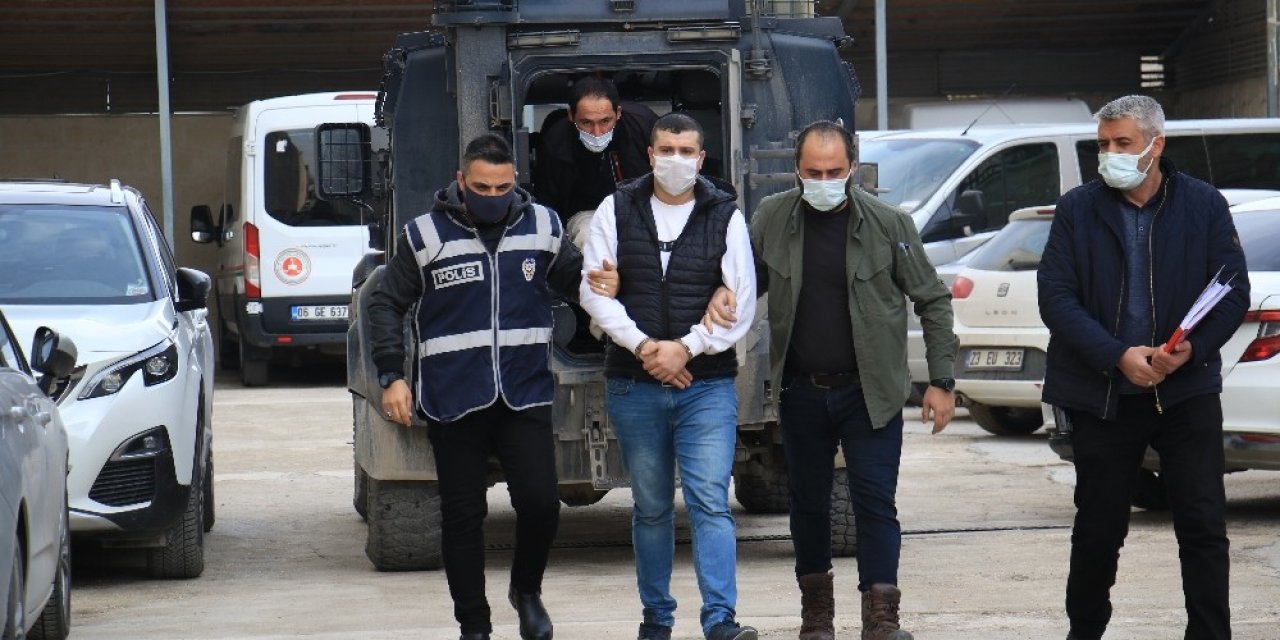 Elazığ’da Cinayet Zanlısı Adliyeye Sevk Edildi