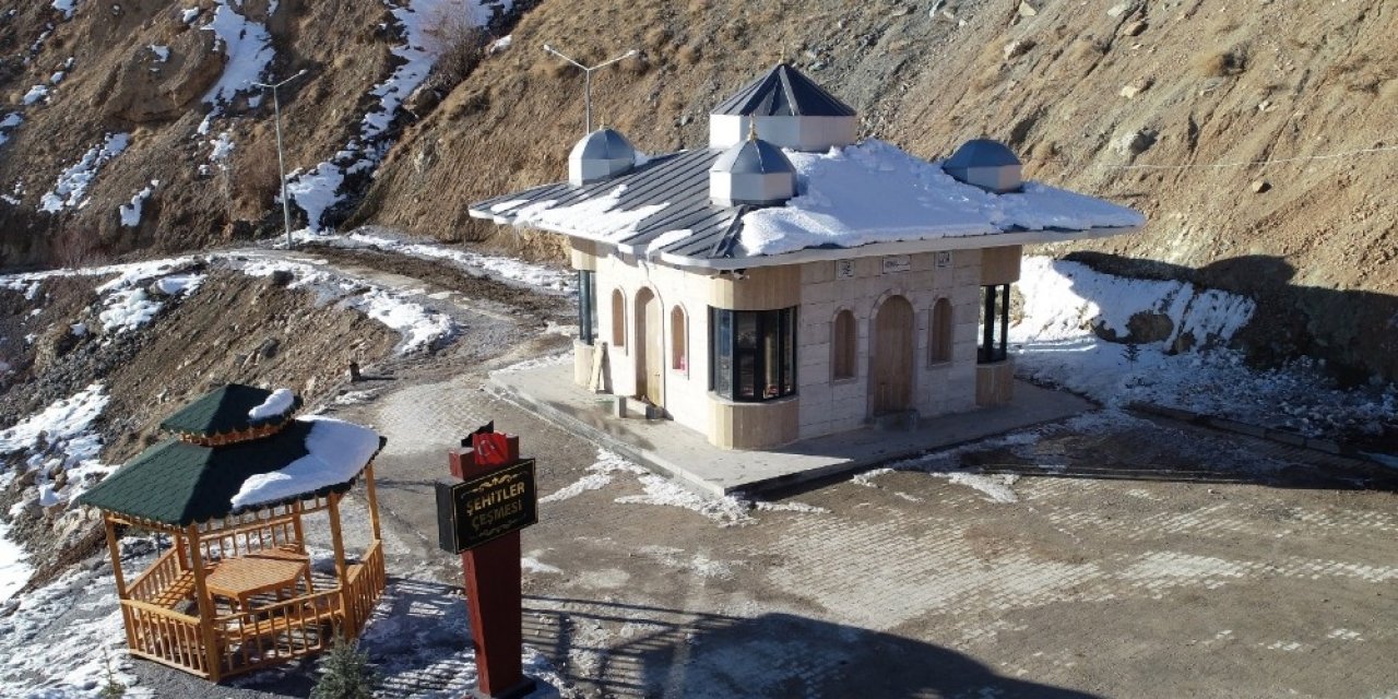 Çığda Hayatını Kaybedenlerin Anısına Mescit Ve Çeşme İnşa Edildi