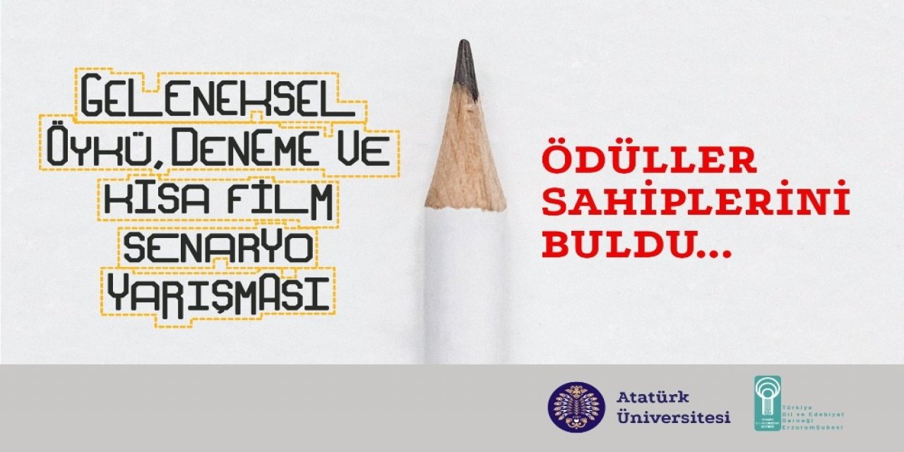 Geleneksel Öykü, Deneme Ve Kısa Film Senaryo Yarışmasında Ödüller Sahiplerini Buldu