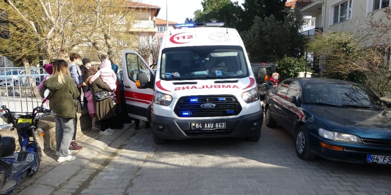 Köpekten Korkan Çocuğa Elektrikli Bisiklet Çarptı
