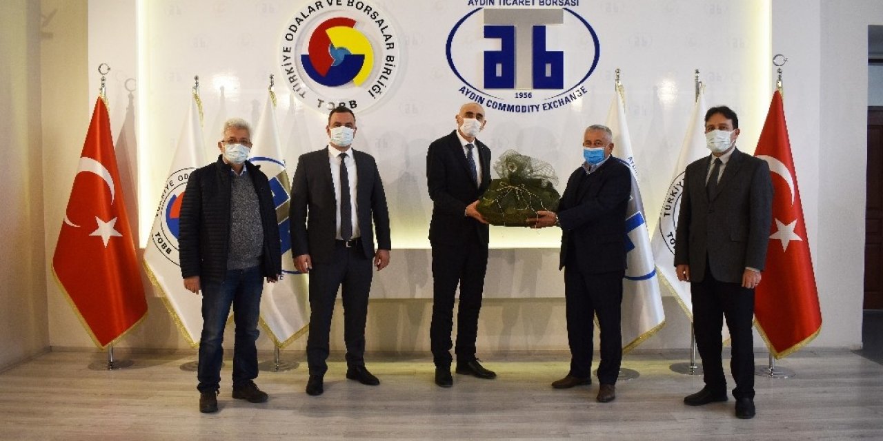 Sanayi Ve Teknoloji İ̇l Müdürü Bayramer, Aydın Ticaret Borsası’nı Ziyaret Etti