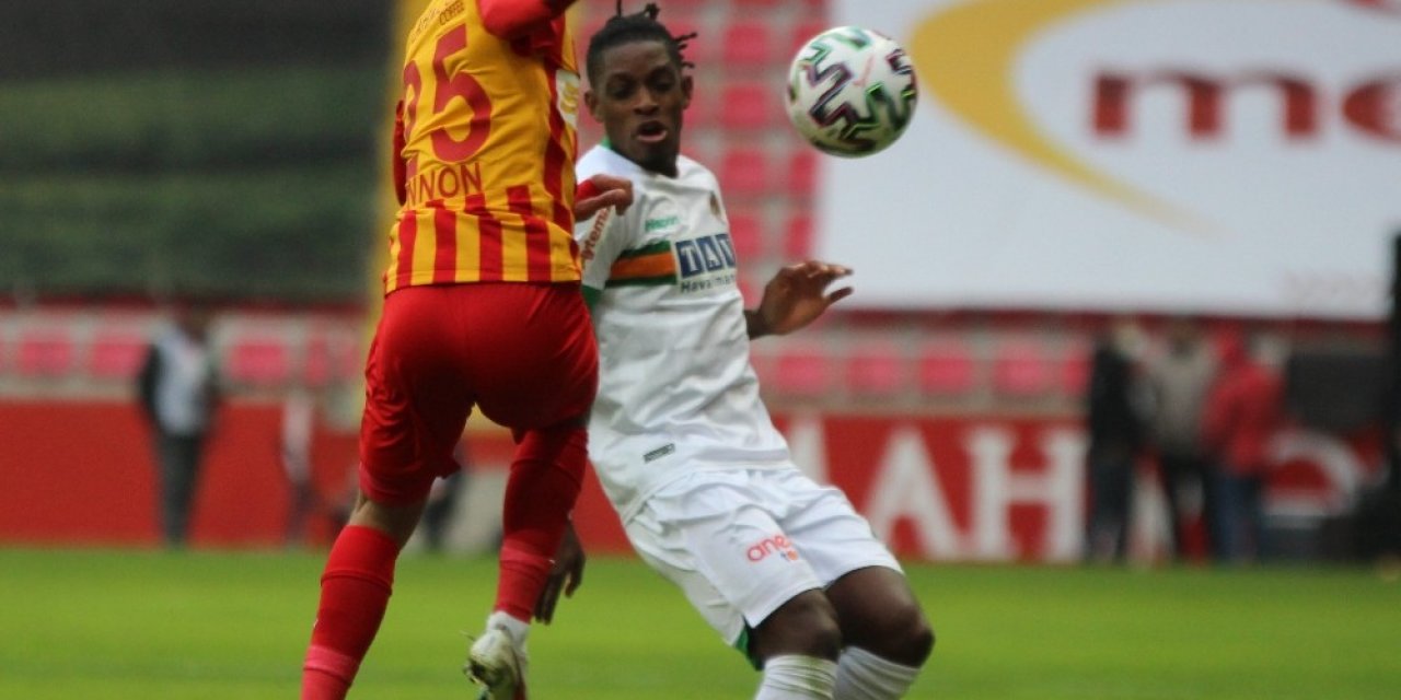 Süper Lig: Hes Kablo Kayserispor: 1 - Aytemiz Alanyaspor: 1 (maç Sonucu)