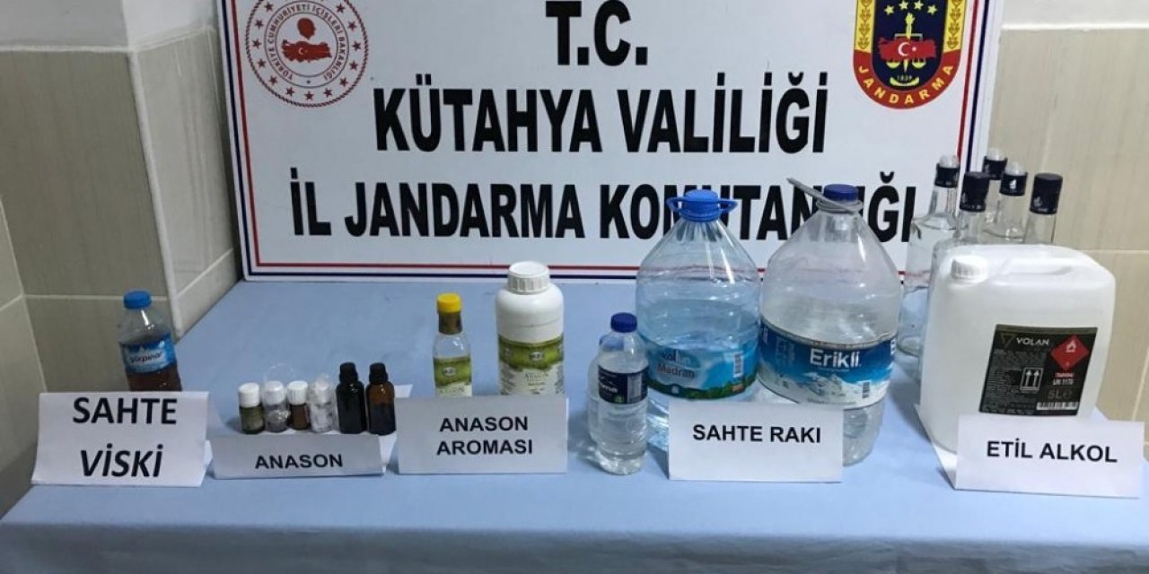 Simav’da Sahte İçki Operasyonu