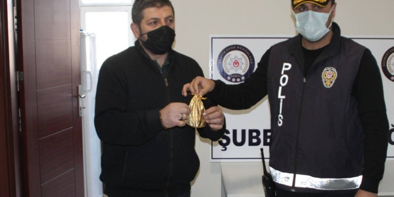 Bayburt Asayiş Ekipleri Dedektif Gibi İz Sürerek Altınlara Ulaştı