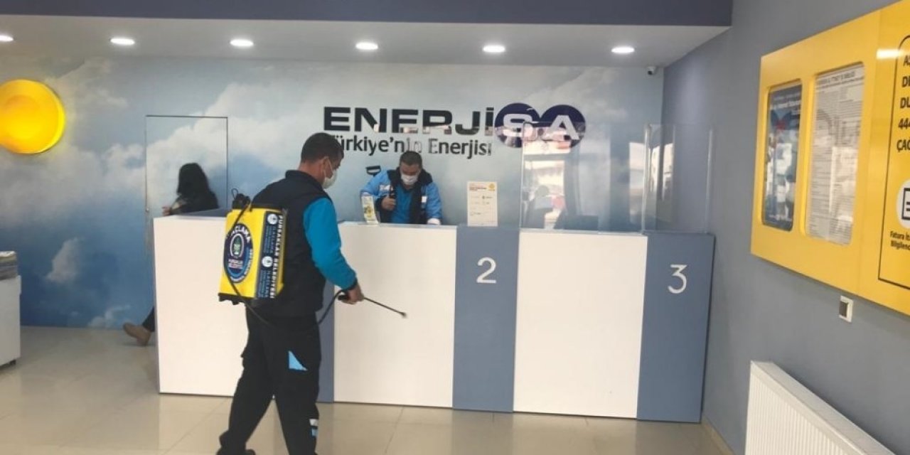 Pursaklar’da Dezenfekte Çalışmaları Üst Seviyede