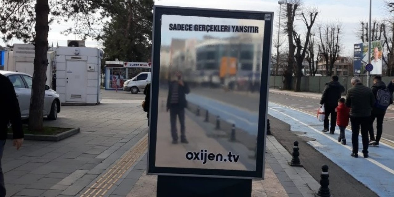 Dikkat Çeken Billboardlar Sokaklara Yerleştirildi
