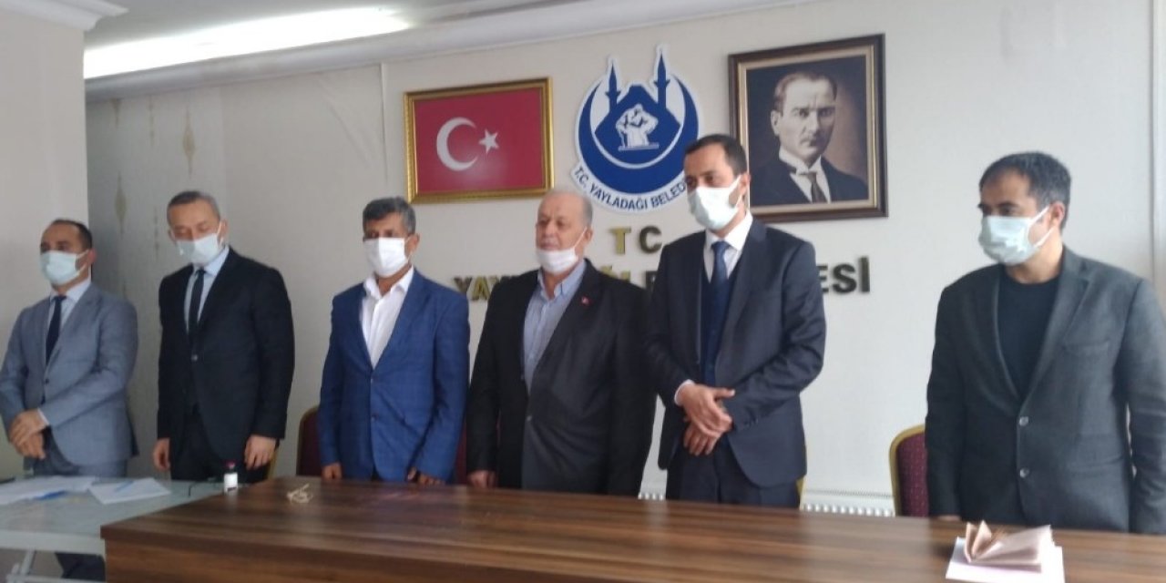 Yayladağı Belediye Başkanı Mehmet Yalçın Oldu