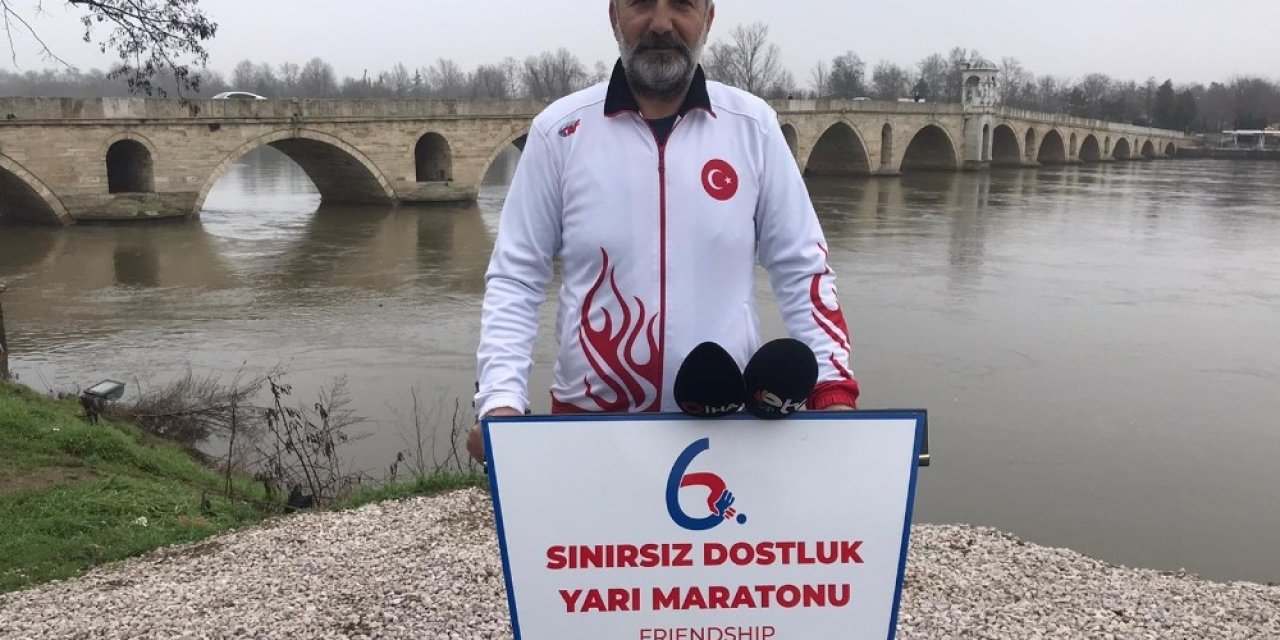 Edirne’de Pandemi Nedeniyle Ertelenen Maraton Tedbirli Koşulacak