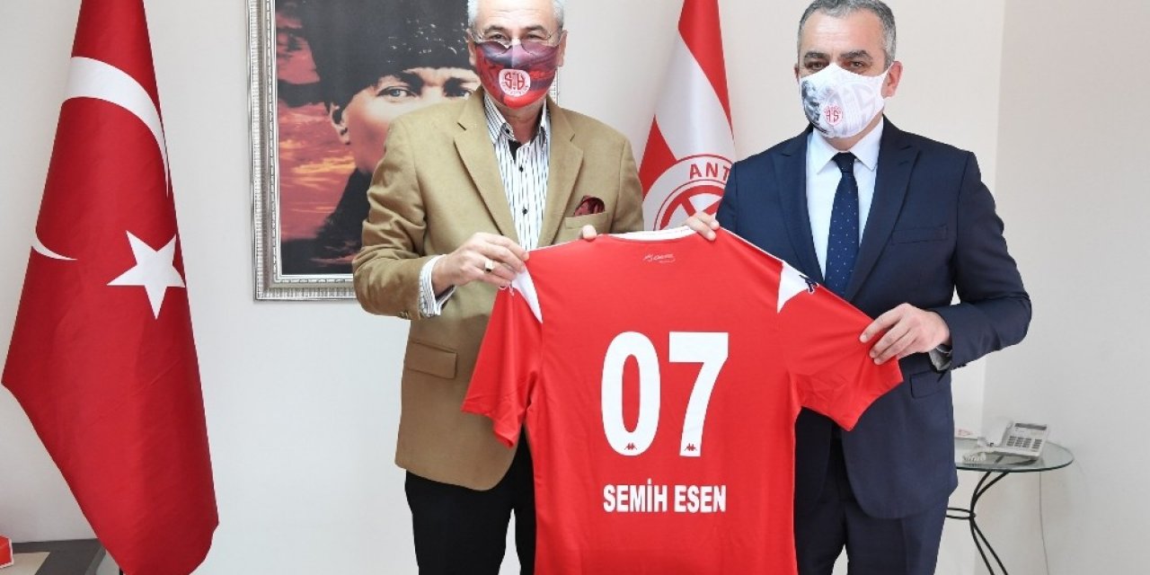 Başkan Esen Antalyaspor Kulübü Derneği’ne Üye Oldu