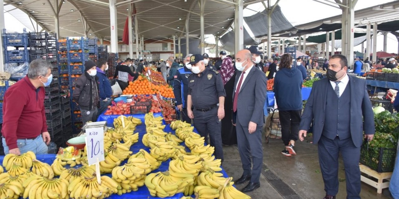 Zabıta Ve Polisten Korona Denetimi