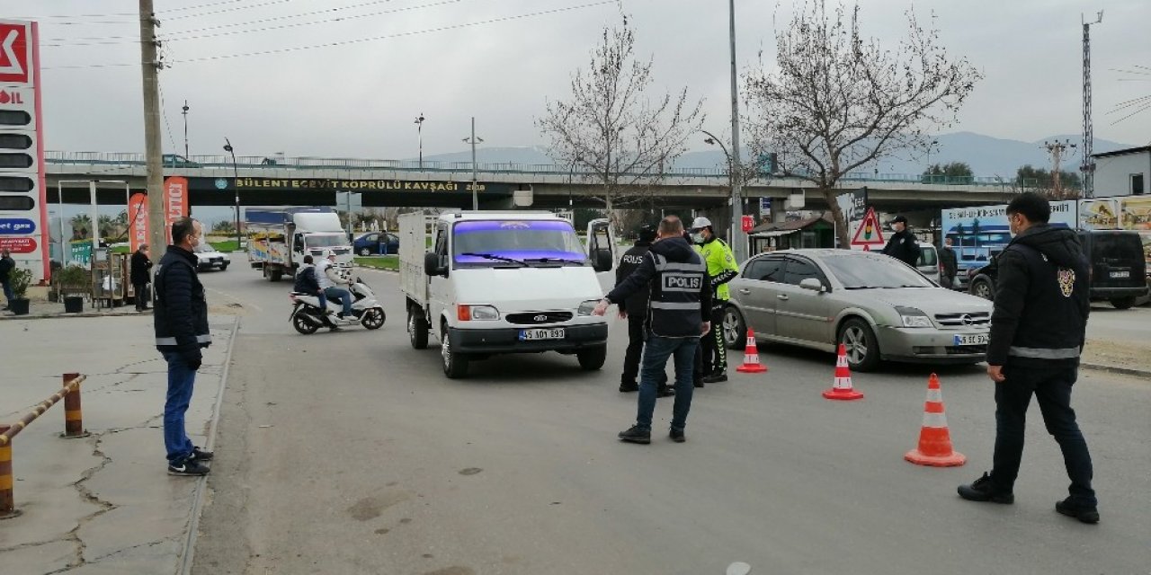 Salihli’de 4 Saatlik ’huzur Ve Güven’ Uygulaması