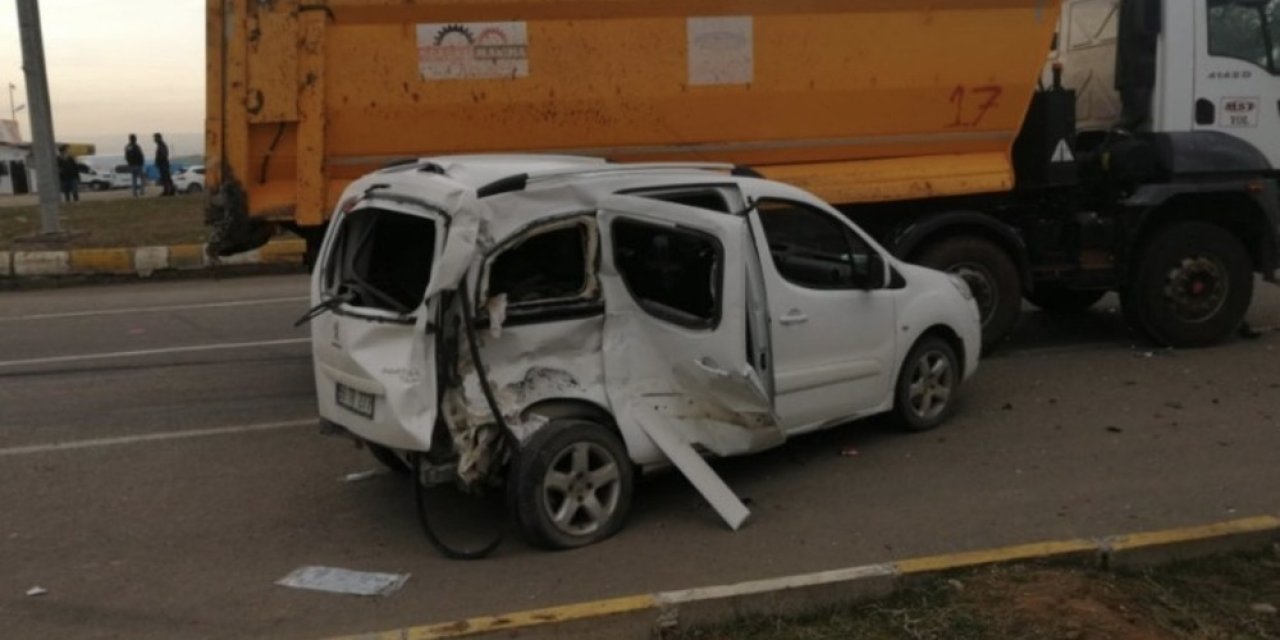 Batman’da Trafik Kazası 4 Yaralı