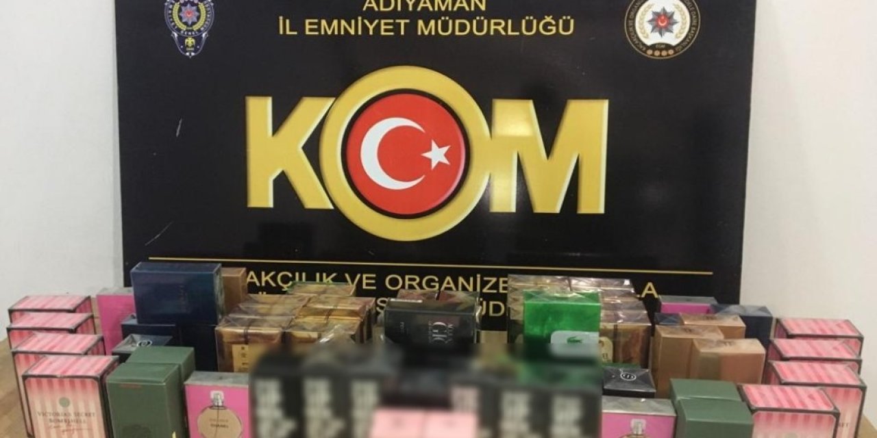 Adıyaman’da Sahte Parfüm Ele Geçirildi