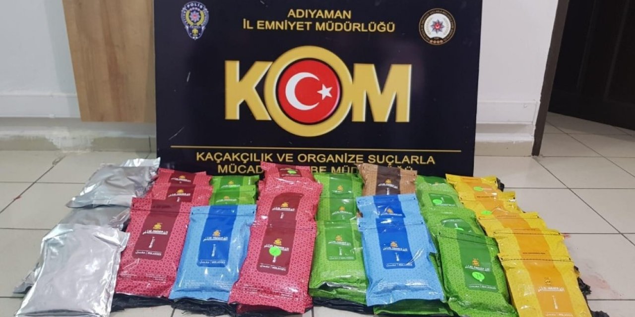 İ̇ş Yerinden Kaçak Nargile Tütünü Ele Geçirildi