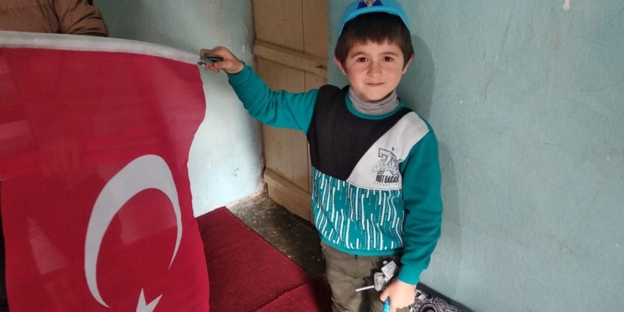 Polis Olmak İsteyen Minik Baver’e Sürpriz Ziyaret
