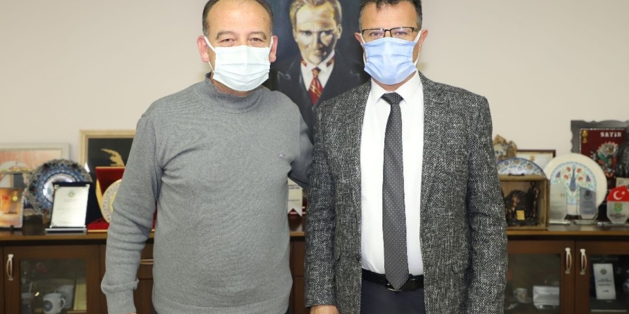 Başkan Akın, Başkan Öküzcüoğlu İle Bir Araya Geldi