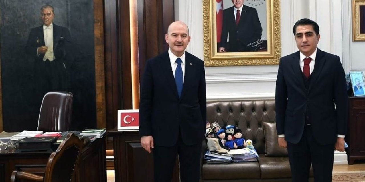 Gülşehir Belediye Başkanı Çiftçi, İ̇çişleri Bakanı Soylu İle Görüştü