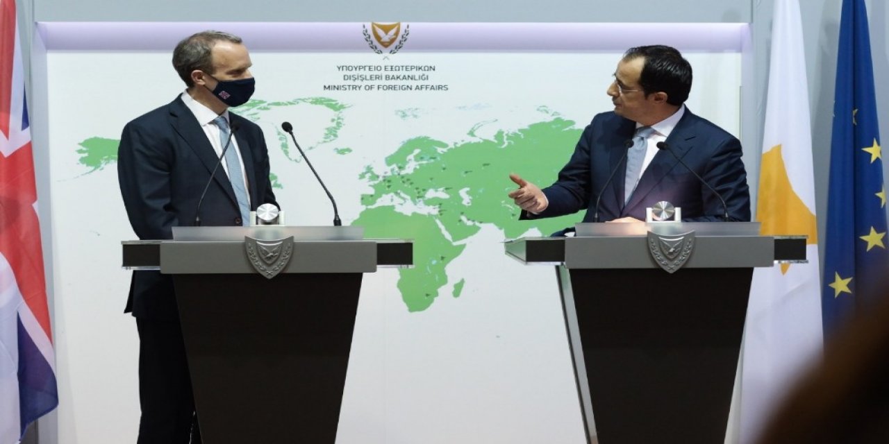 İ̇ngiltere Dışişleri Bakanı Raab: “kıbrıs Sorunun Çözülmesine Yardımcı Olmada Rolümüzü Tam Oynayacağız"