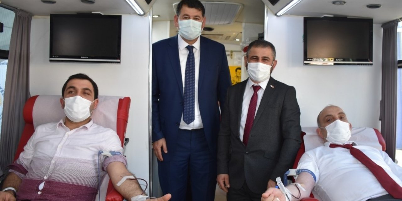 Başkan Kılıç’tan Kan Bağış Kampanyasına Destek
