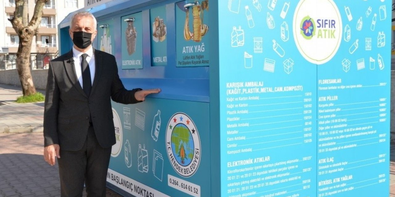 Hendek’e Mobil Atık Getirme Merkezi Kuruldu