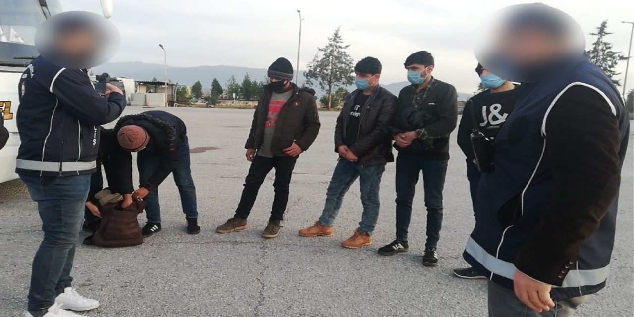 Osmaniye’de 6 Afgan Mülteci Yakalandı