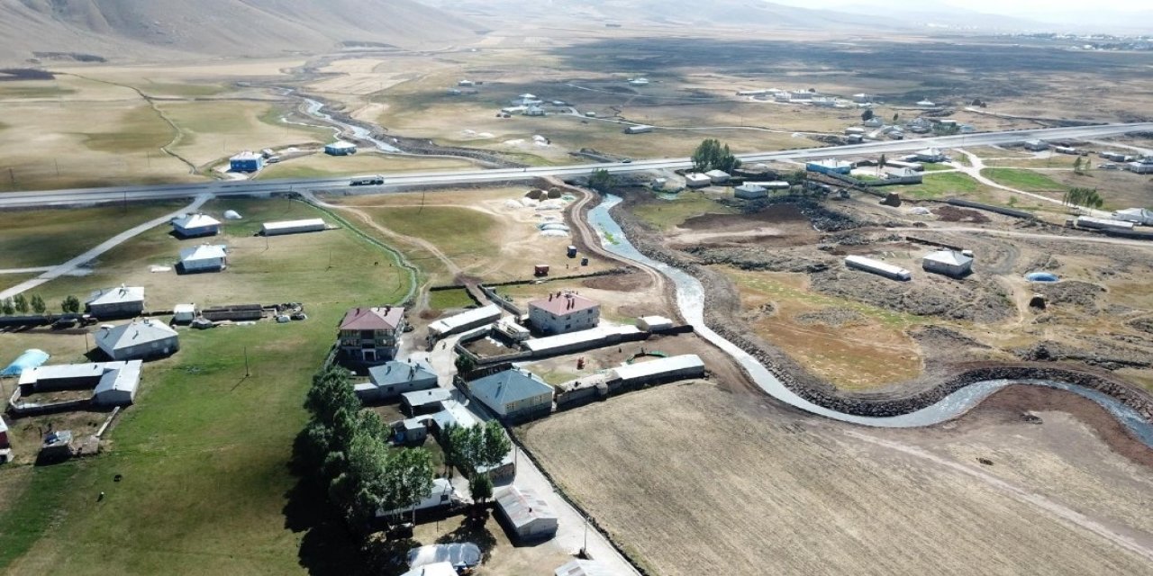 Çaldıran Ovasında Taşkın Riski Azaltıldı