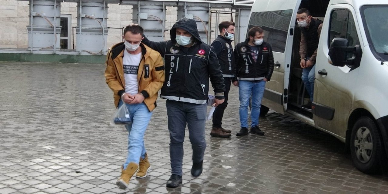 Samsun’da Uyuşturucudan 10 Kişi Adliyeye Sevk Edildi