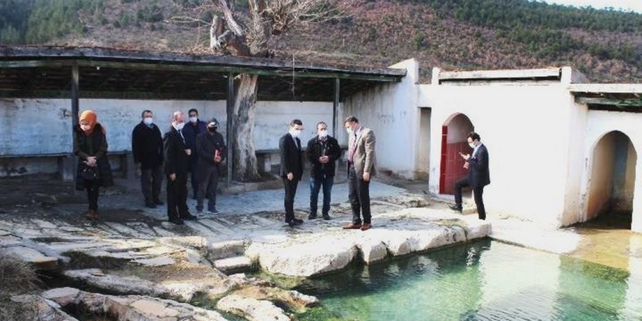 Hisarcık’taki Tarihi Hamam Restore Ettirilecek