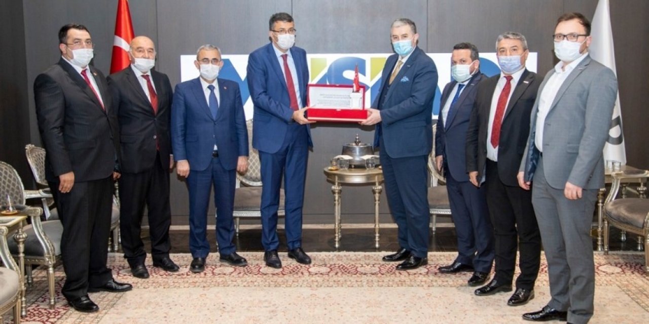 Kütahya Heyetinden Müsi̇ad Ziyareti