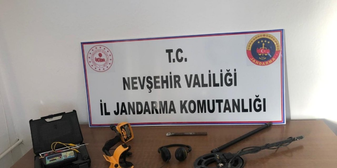Nevşehir’de Define Avcısı 3 Kişi Yakalandı
