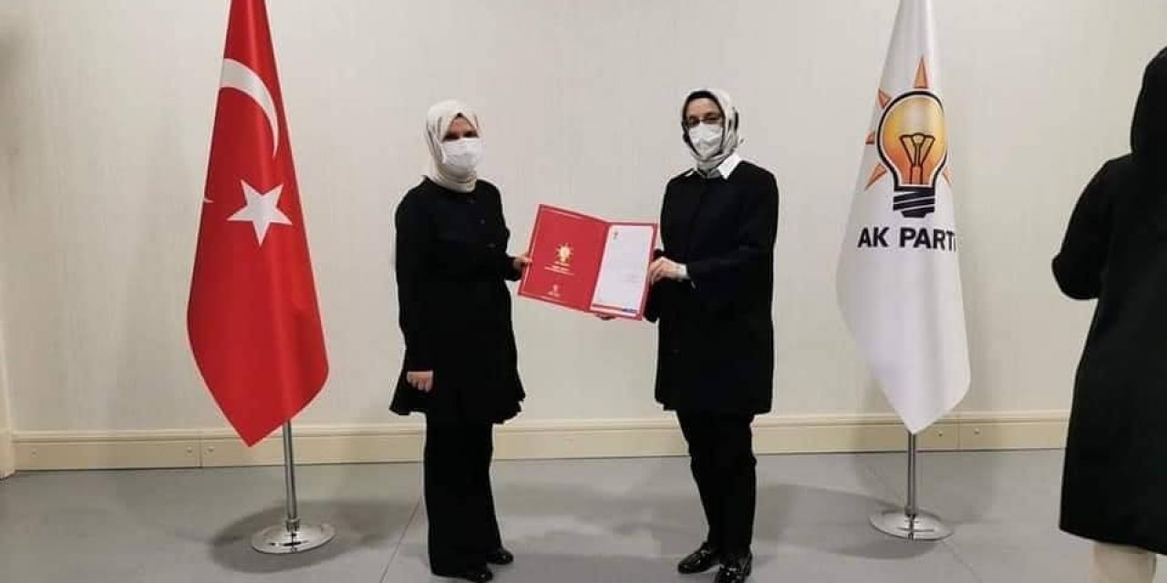 Ak Parti Çan Kadın Kolları Başkanlığına Kadriye Kocaman Atandı