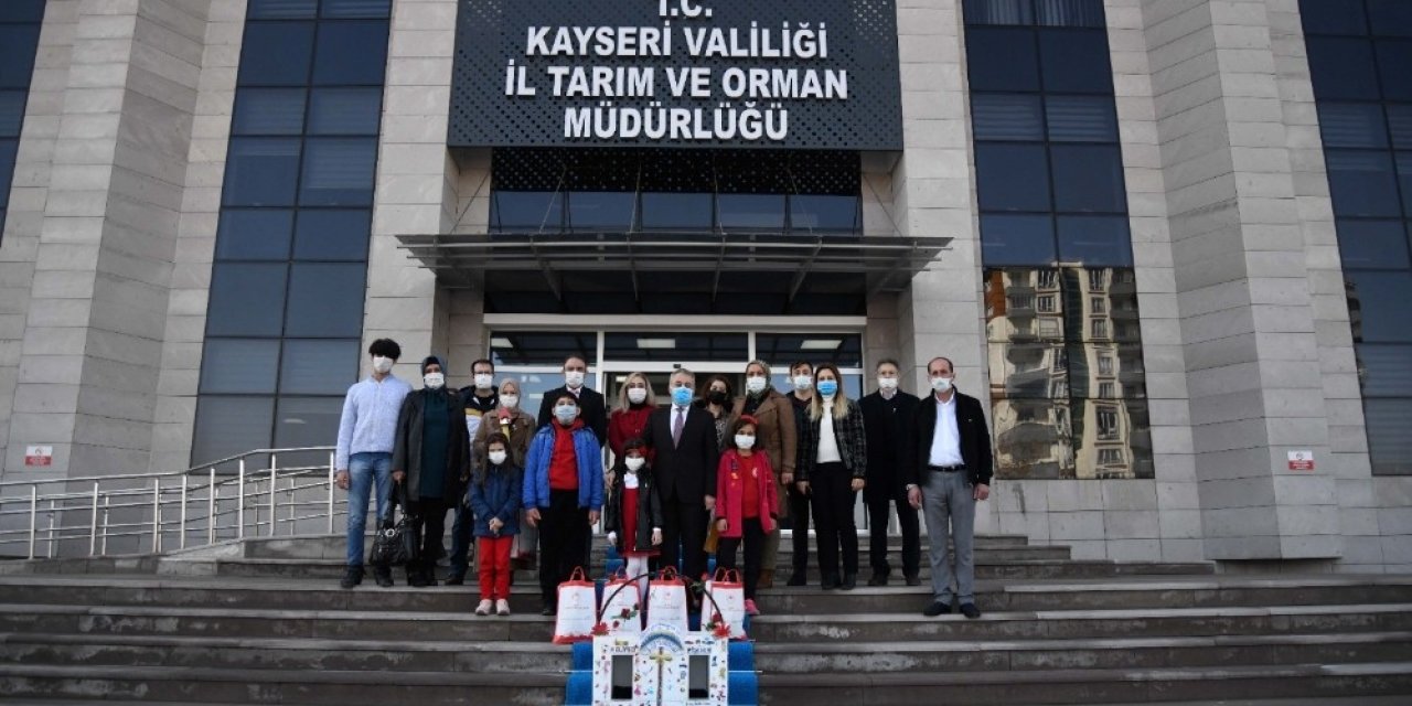 Etwinning Kayseri, Tarım İ̇l Müdürlüğü’nü Ziyaret Etti
