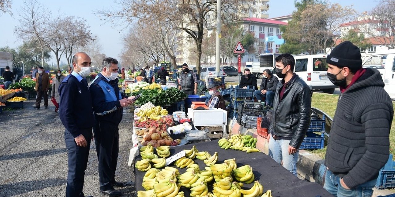 Pazar Yerleri Denetlendi