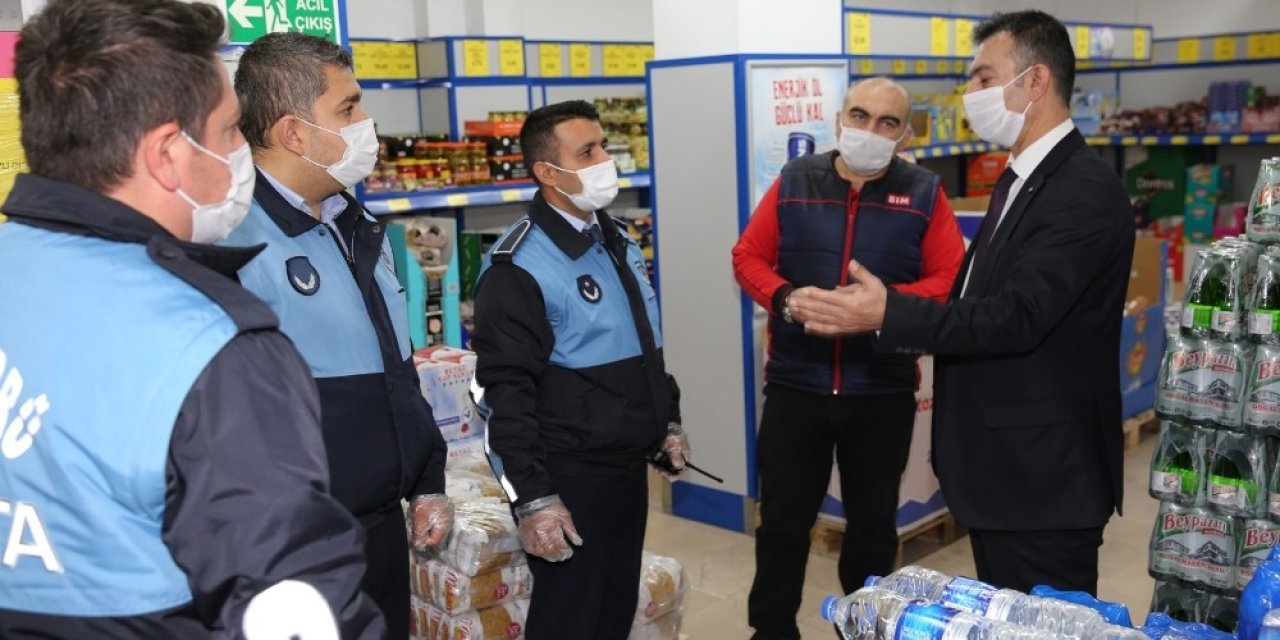 Karaköprü Zabıtasından Pandemi Denetimi