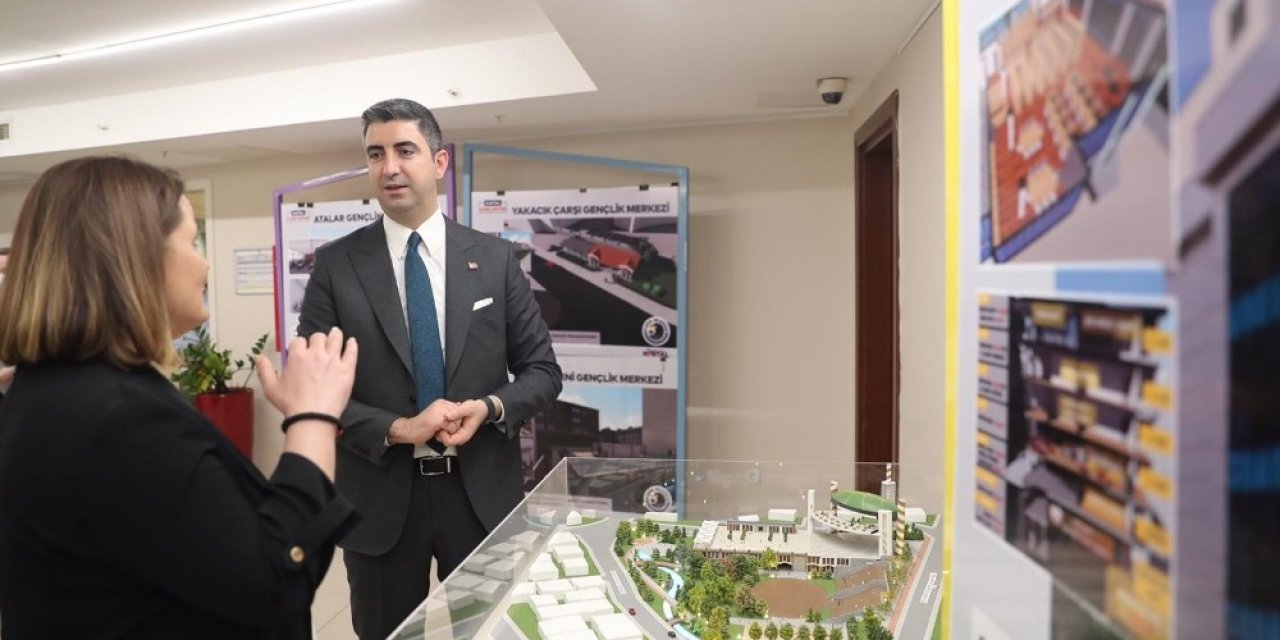İ̇zmit Belediye Başkanı Hürriyet’ten Başkan Yüksel’e Ziyaret