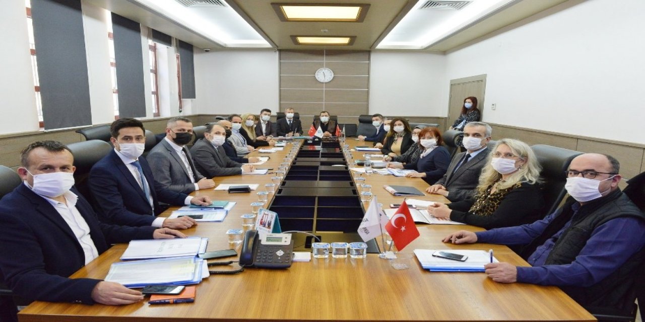 Başkan Yüksel, Kurmayları İle 2020 Yılını Değerlendirdi